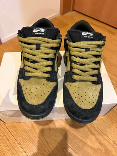 Supreme × Nike SB Dunk Low "Camper Green" (Asia Exclusive) (25FW Week2)