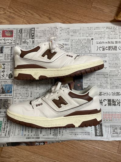 Aime Leon Dore × New Balance 550 "White/Brown"