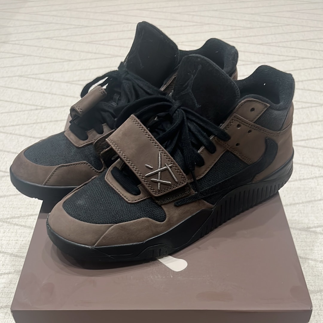 Travis Scott × Nike Jordan Jumpman Jack TR CJ1 T-Rexx "Black and Dark Mocha"