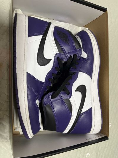 Nike Air Jordan 1 Retro High OG "Court Purple White/Black" (2020)