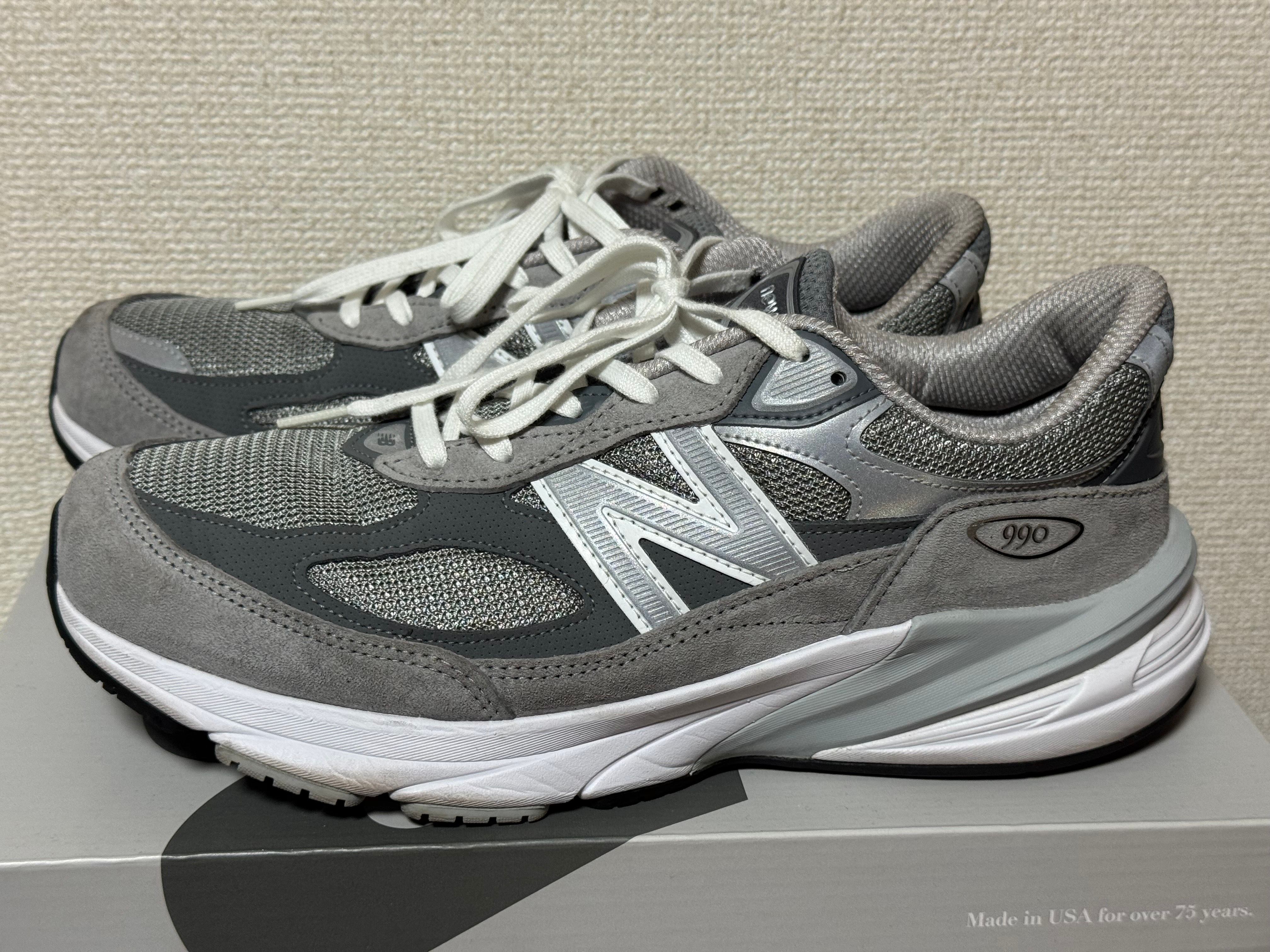 New Balance 990V6 "Gray" (Heel Logo NB)