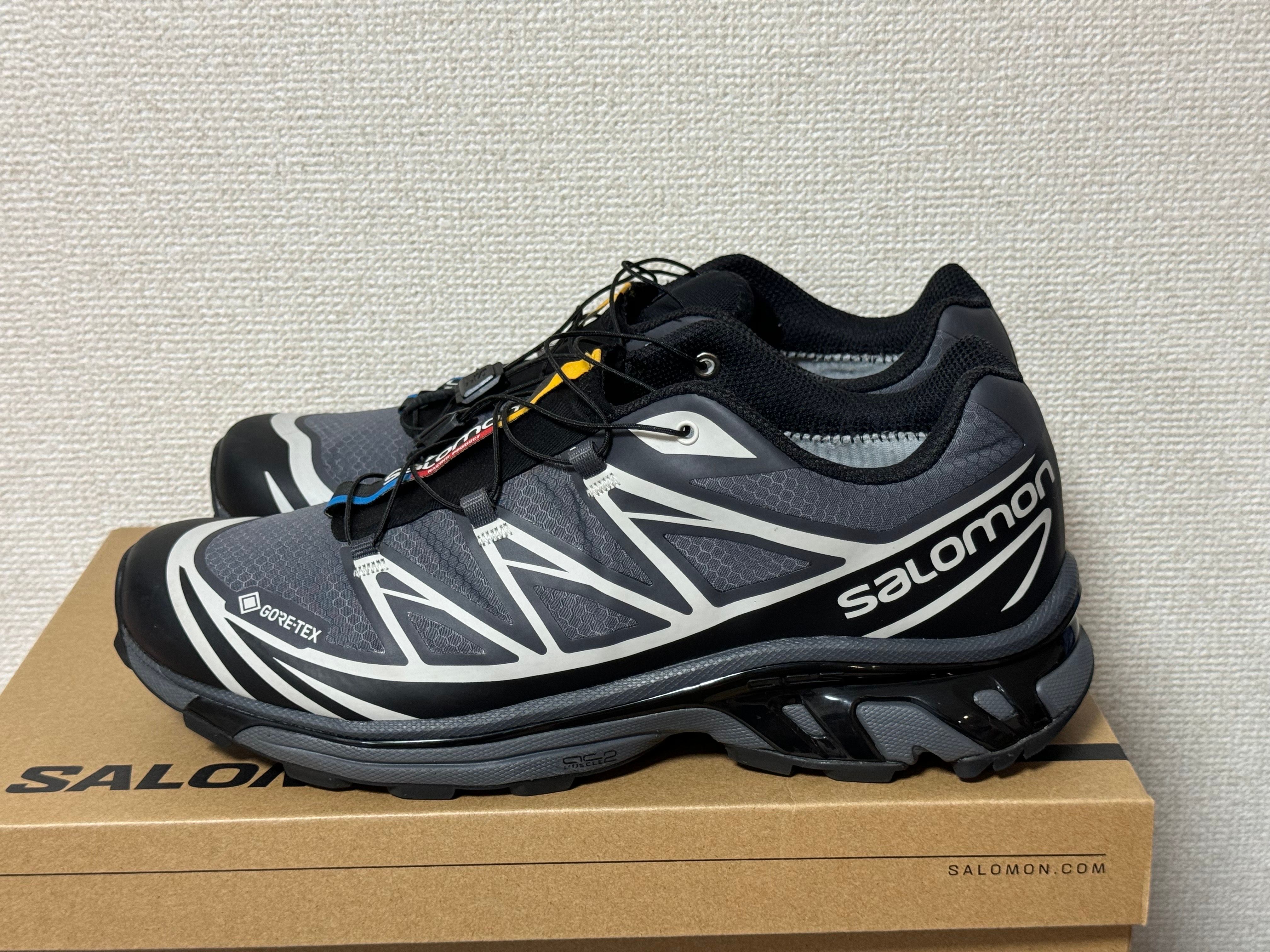 Salomon XT-6 GORE-TEX "Black/Ebony/Lunar Rock"