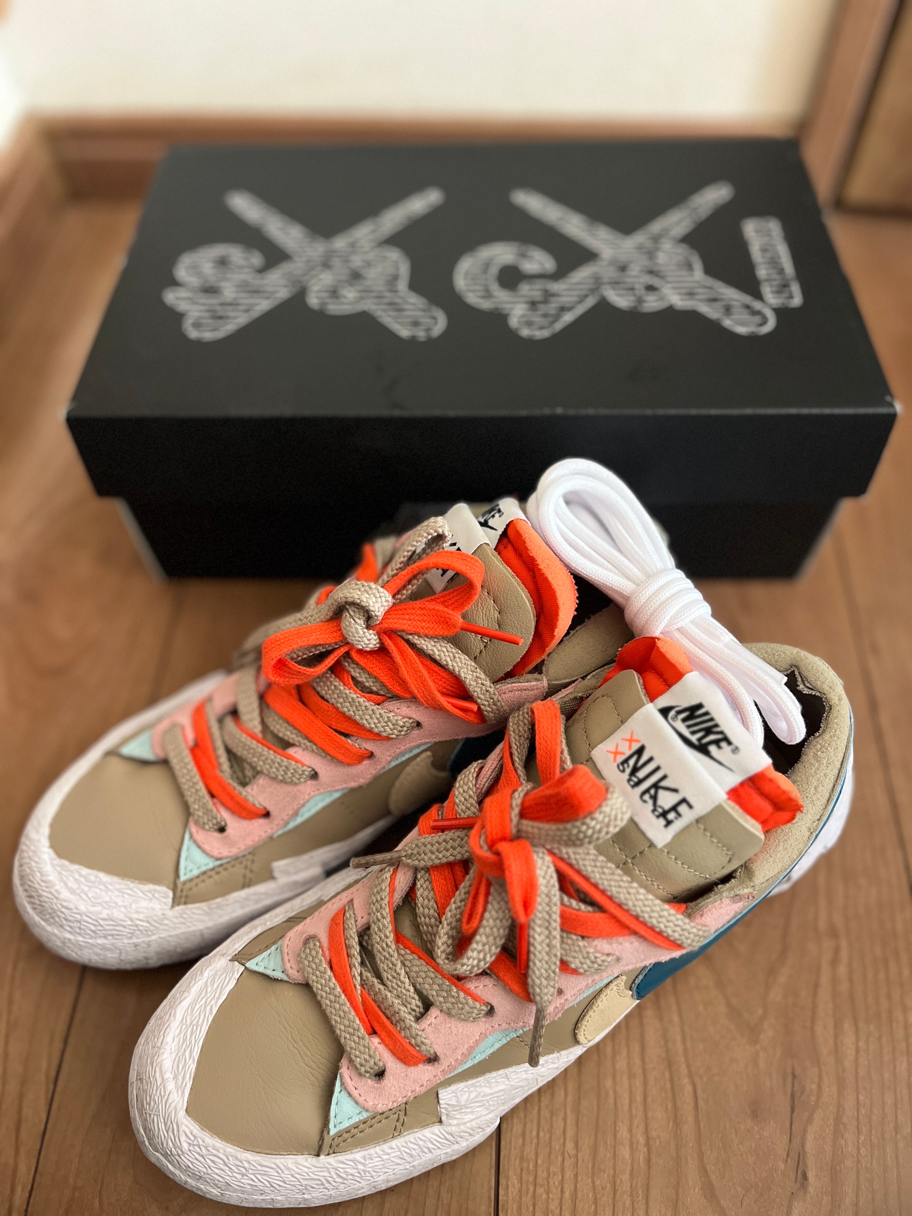 KAWS × sacai × Nike Blazer Low "Reed"