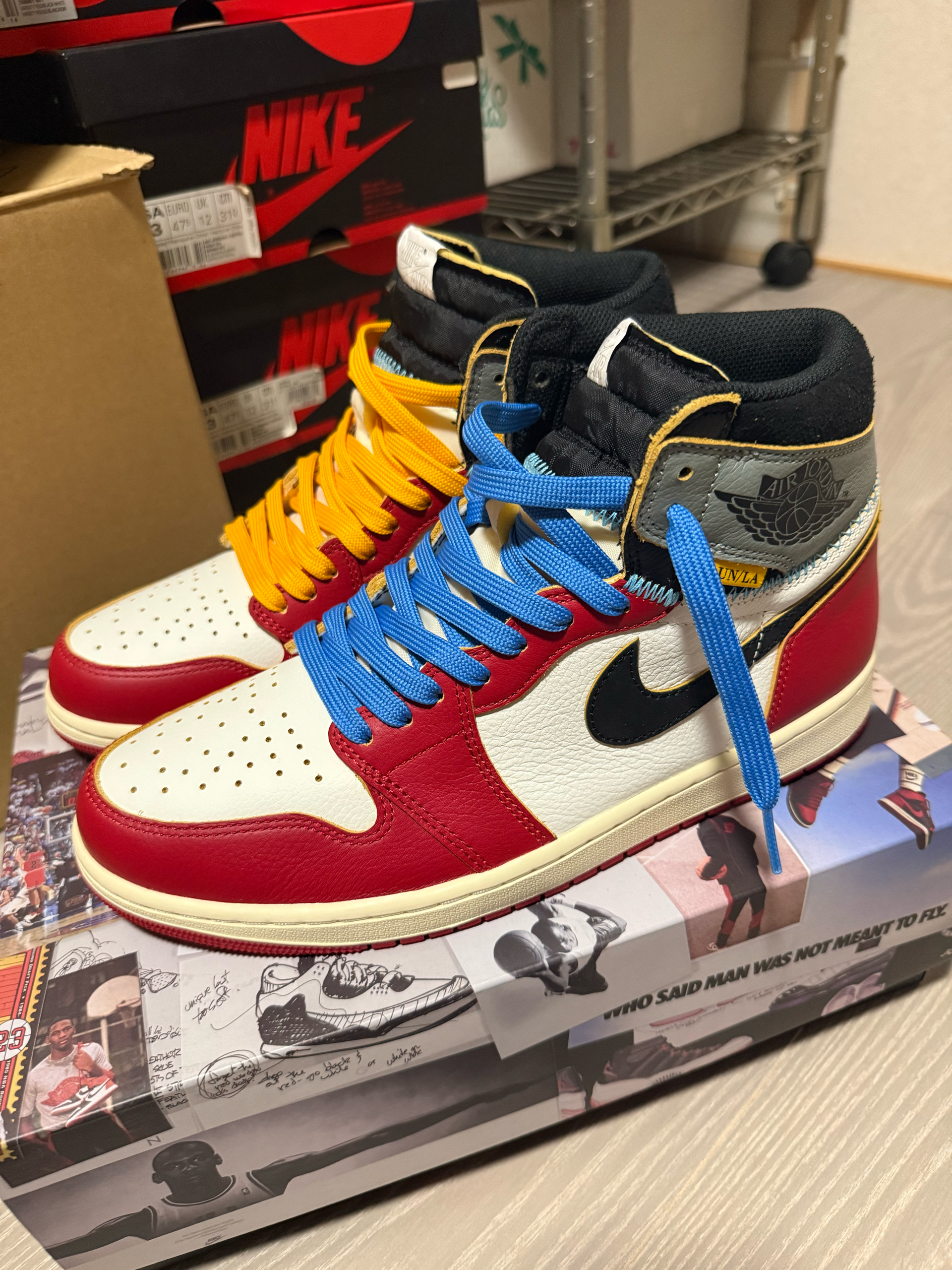 UNION × Nike Air Jordan 1 Retro High OG "Chicago/Shadow"