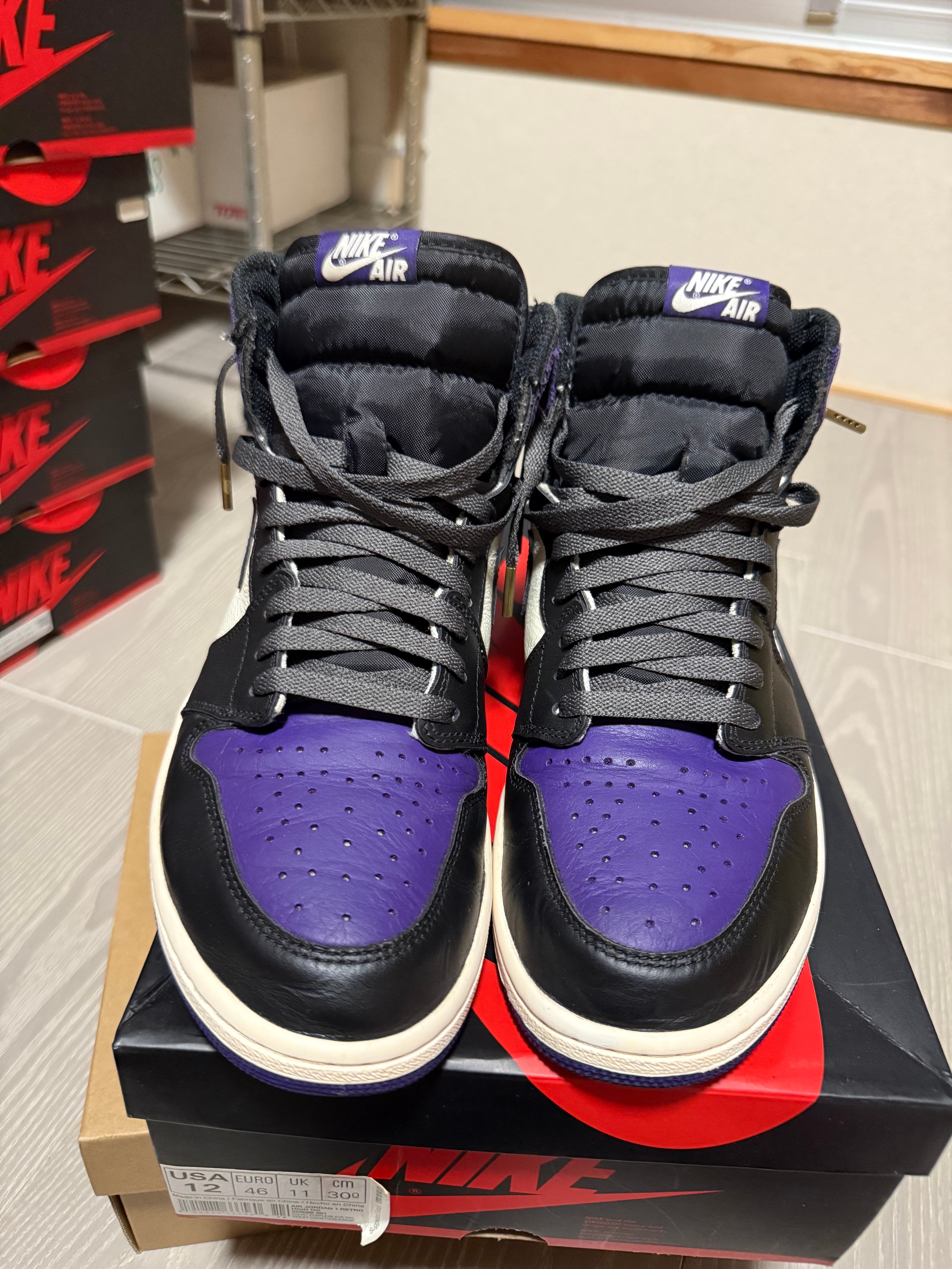Nike Air Jordan 1 Retro High OG "Court Purple" (2018)