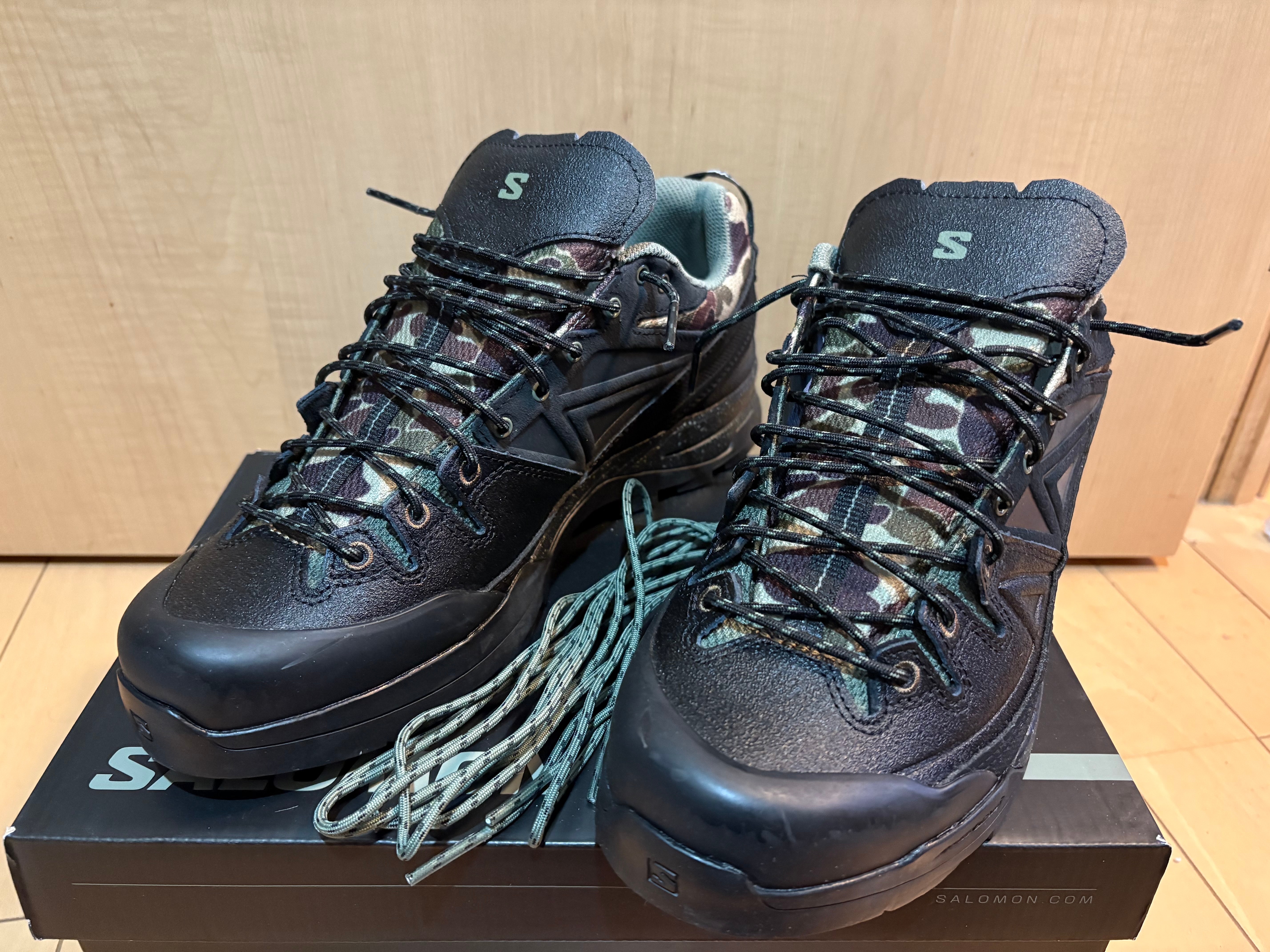 カーハート WIP × サロモン X-ALP "ブラック"