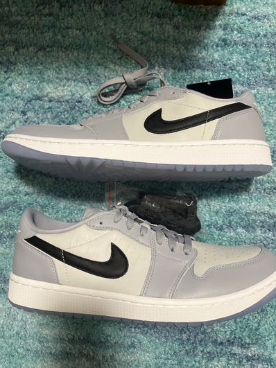 Nike Air Jordan 1 Low Golf "Wolf Grey/Photon Dust/White/Black"