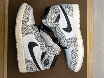 Nike Air Jordan 1 High OG "White Cement/Safari"