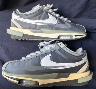 sacai × Nike Zoom Cortez "Iron Grey"