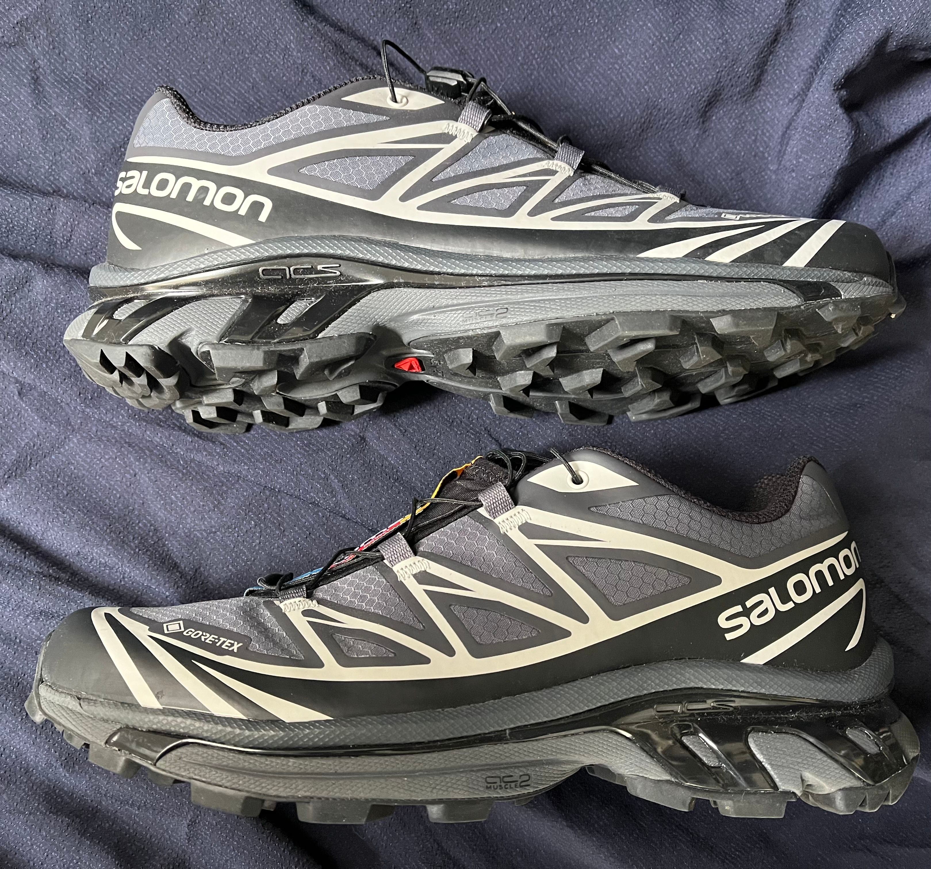 Salomon XT-6 GORE-TEX "Black/Ebony/Lunar Rock"