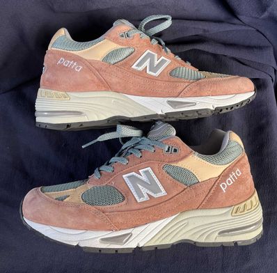 Patta × New Balance 991 "Cork/Light Petrol"