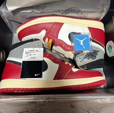 UNION × Nike Air Jordan 1 Retro High OG "Chicago/Shadow"