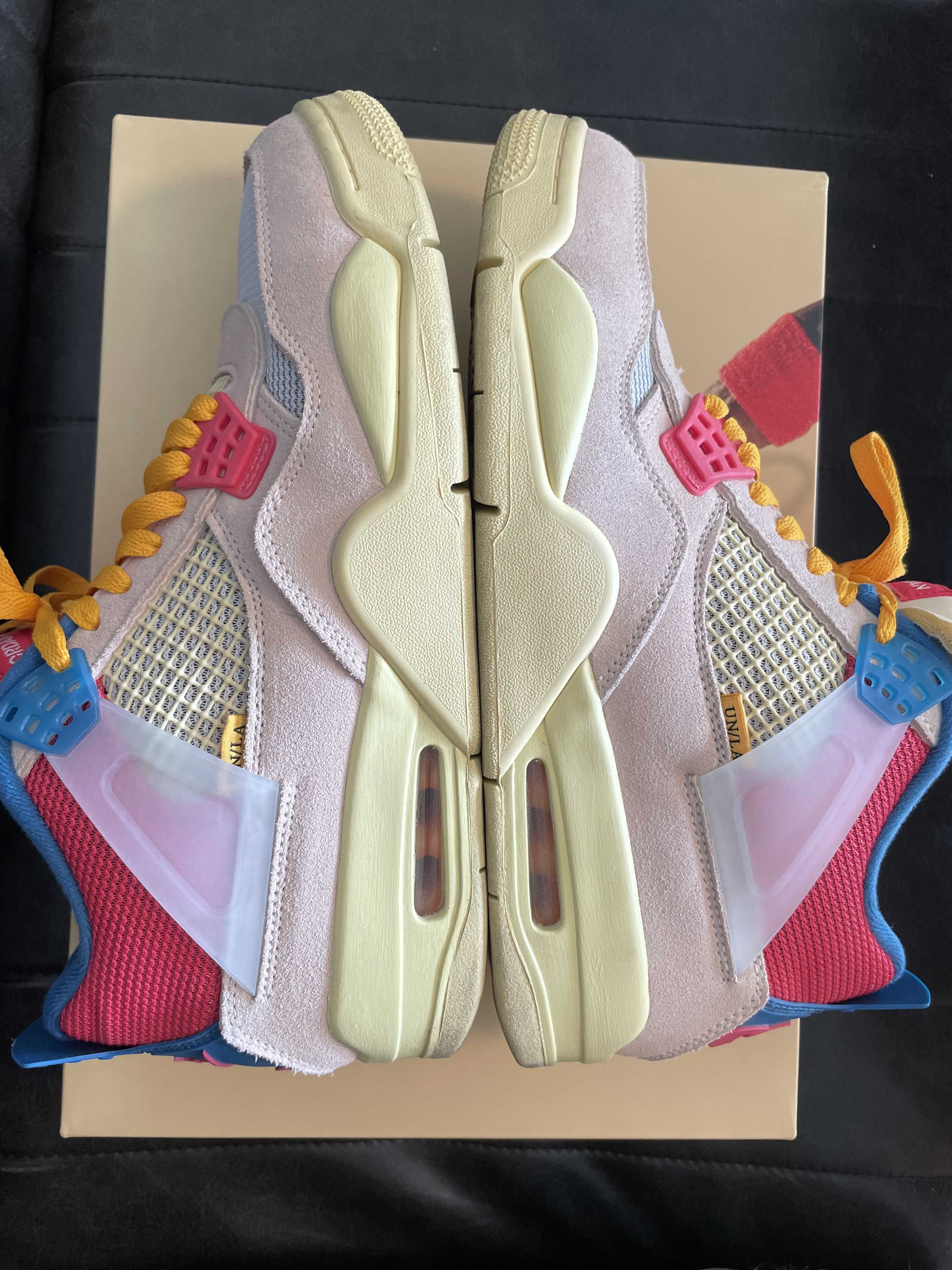 UNION × Nike Air Jordan 4 SP "Guava Ice/Light Fusion Red"