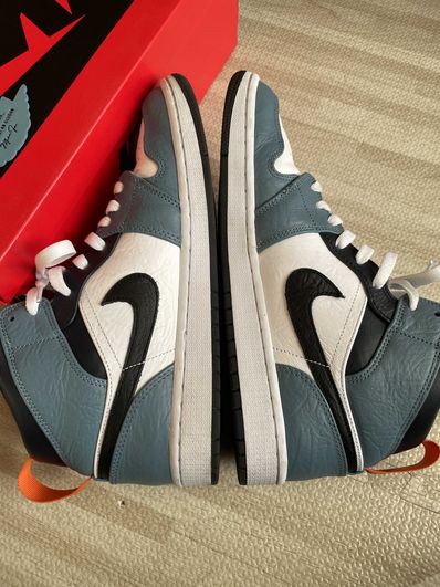 FACETASM × Nike Air Jordan 1 Mid "White/Navy"