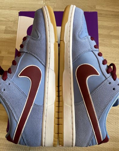 Nike SB Dunk Low Pro "Philadelphia Phillies/Valor Blue and Team Maroon"