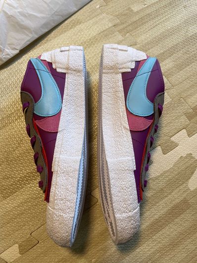 KAWS × sacai × Nike Blazer Low "Purple Dusk"