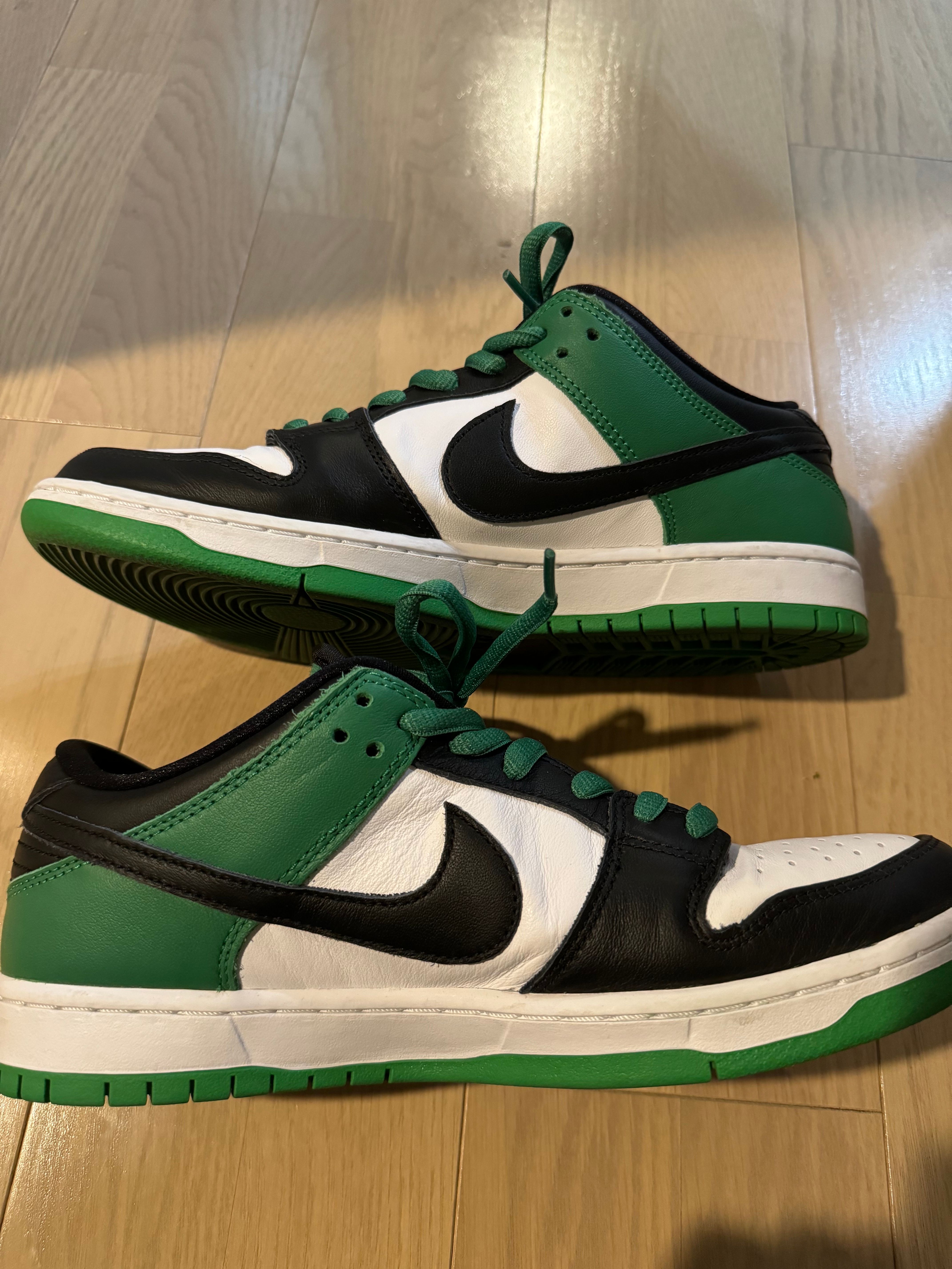 Nike SB Dunk Low Pro "Black and Classic Green"