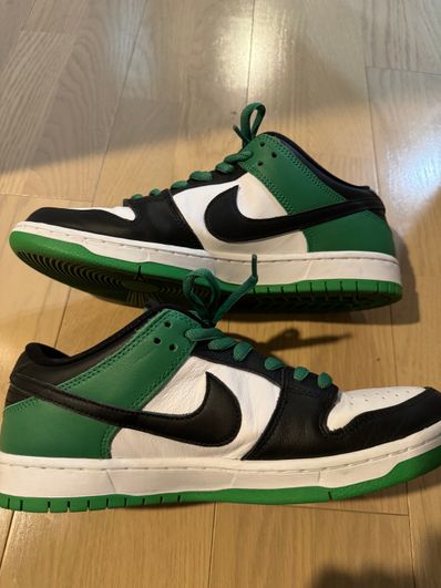 Nike SB Dunk Low Pro "Black and Classic Green"