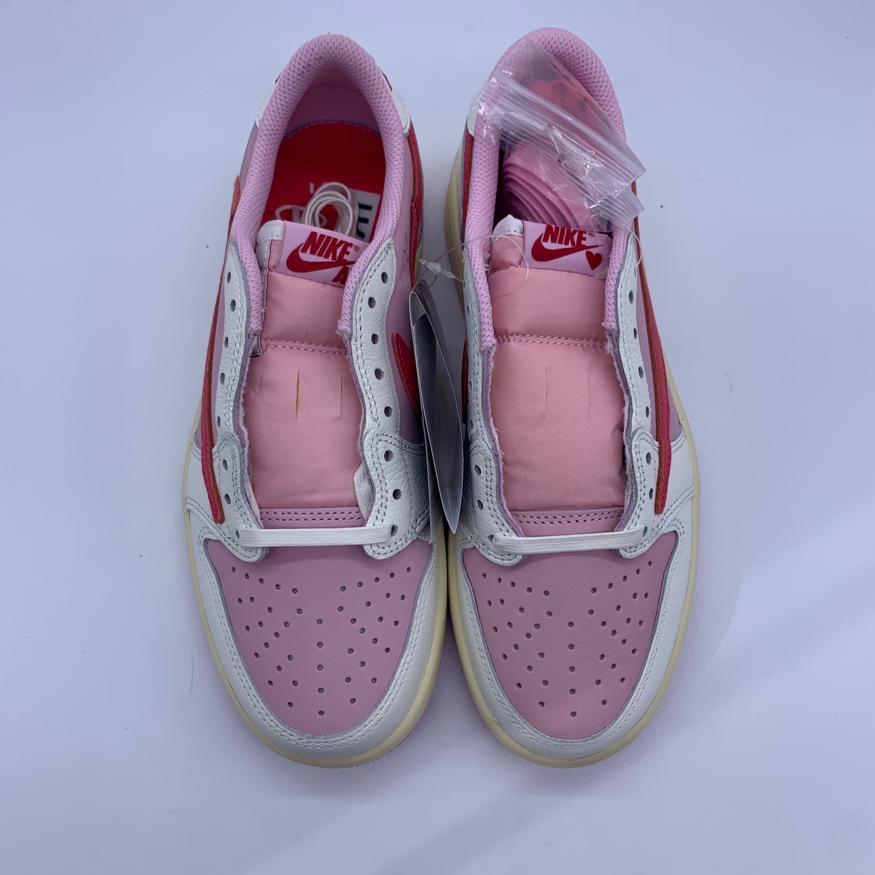 Travis Scott × Nike Air Jordan 1 Retro Low OG "Sail/Tropical Pink"