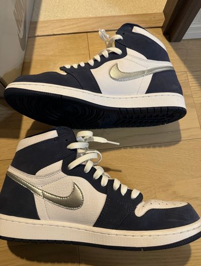 Nike Air Jordan 1 High OG CO.JP "White/Midnight Navy" (2020) (Standard Box)
