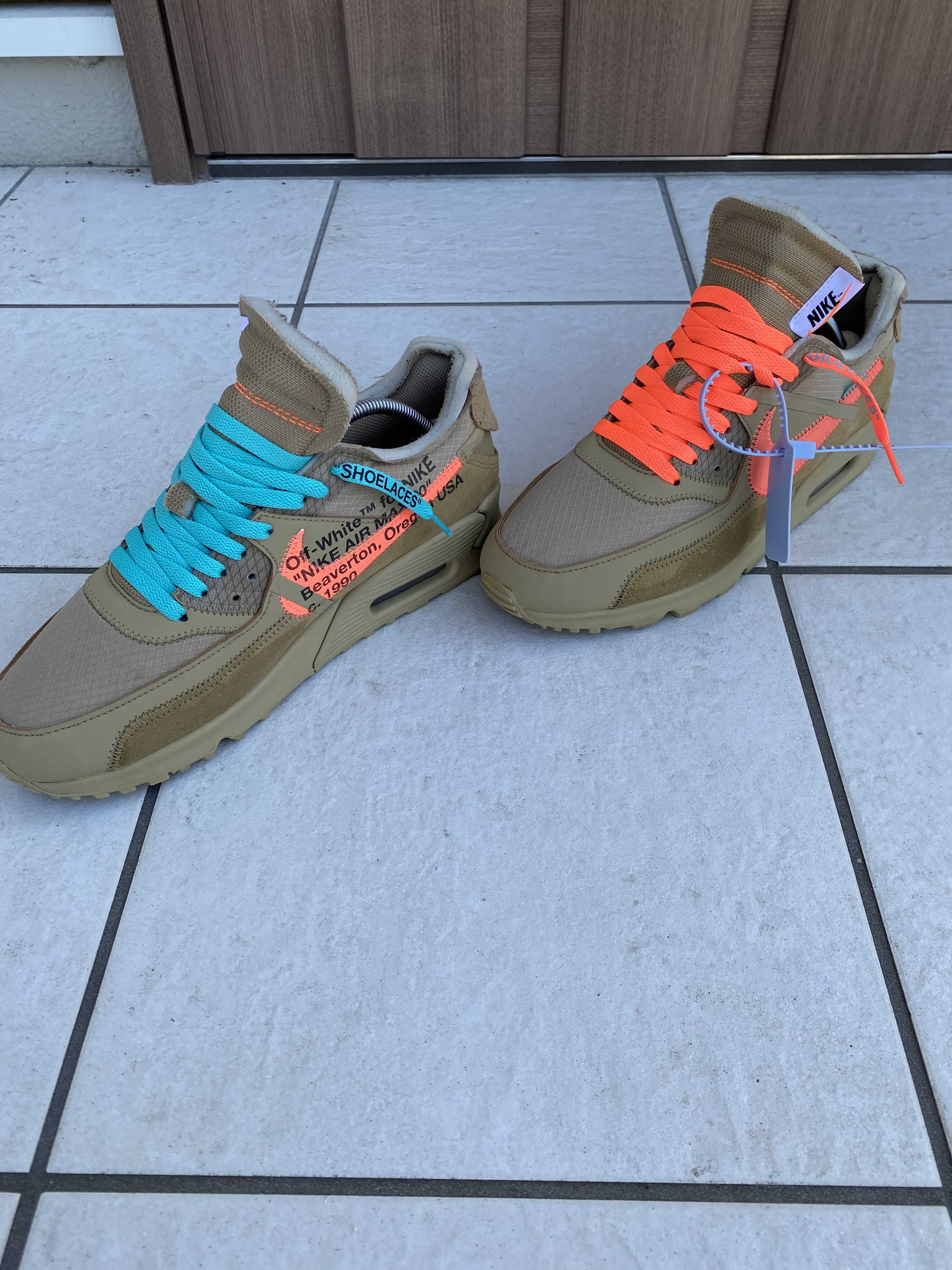 Off-White × Nike Air Max 90 "Desert Ore"