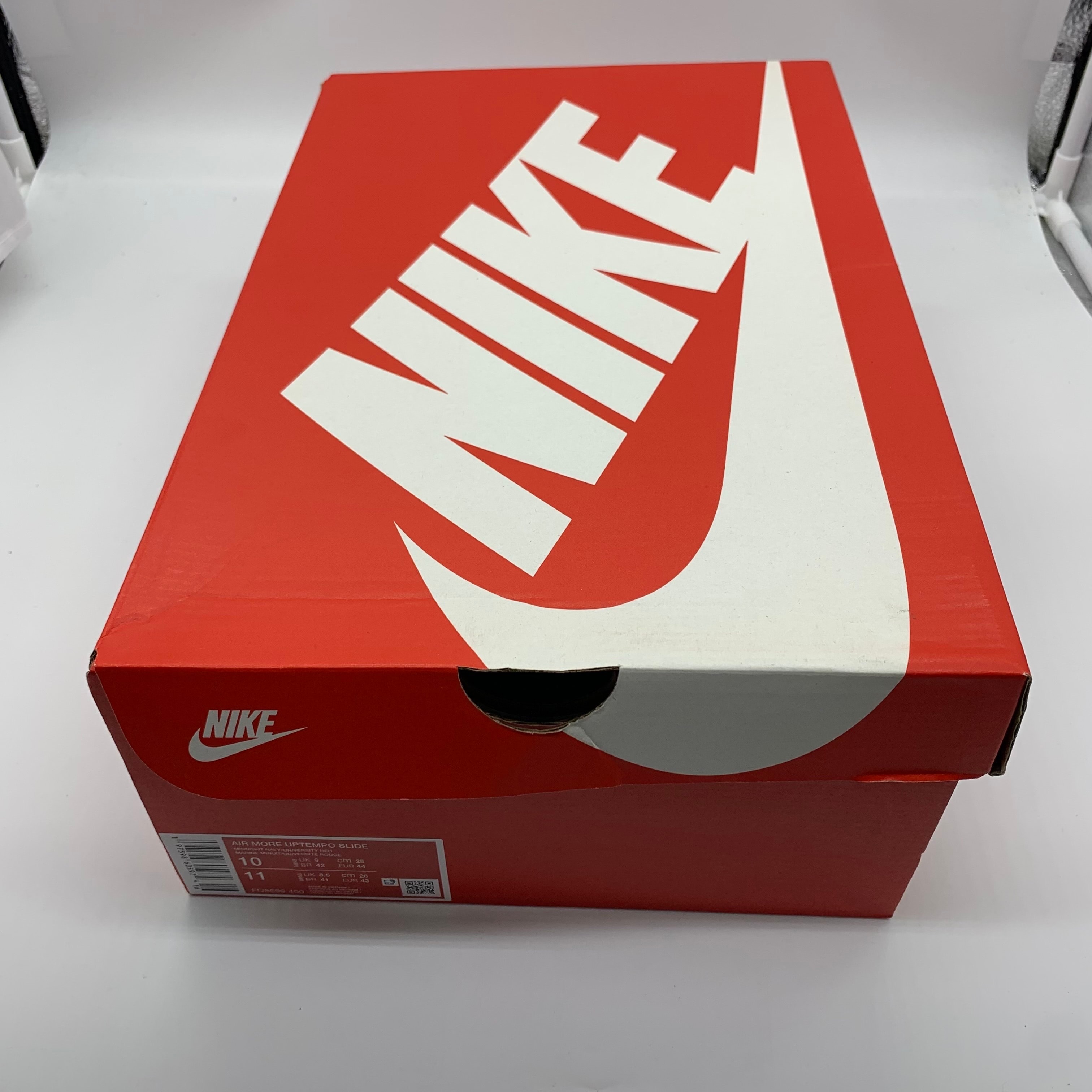 Nike Air More Uptempo Slide "Olympic" (2024) (FQ8700-400/FQ8699-400)