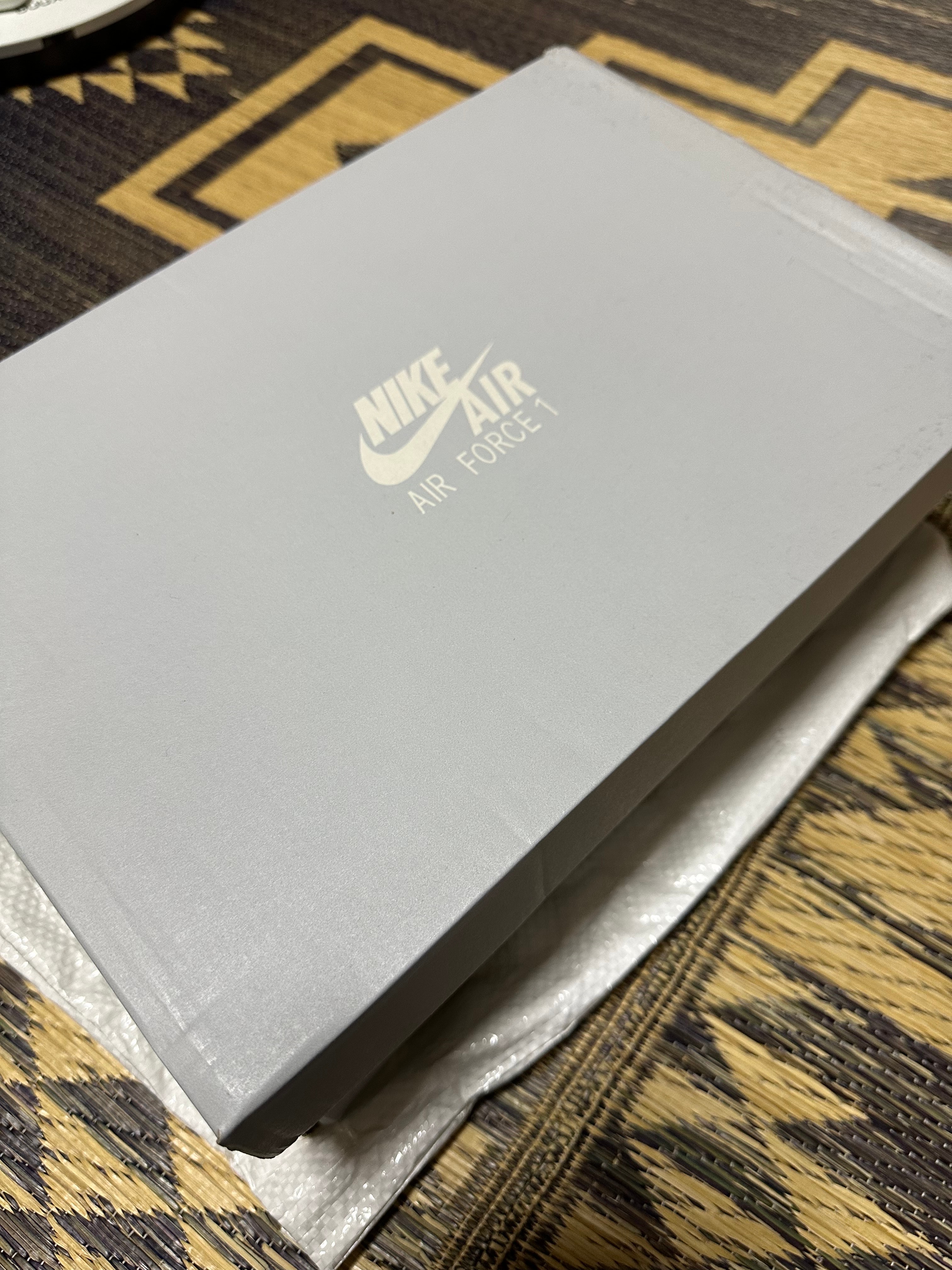 Nike Women's Air Force 1 Low 07 Essential "White/Black/Gold Mini Swoosh"