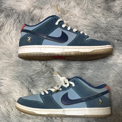 Why So Sad? × Nike SB Dunk Low "Coastal Blue/Speed Yellow-University Red"