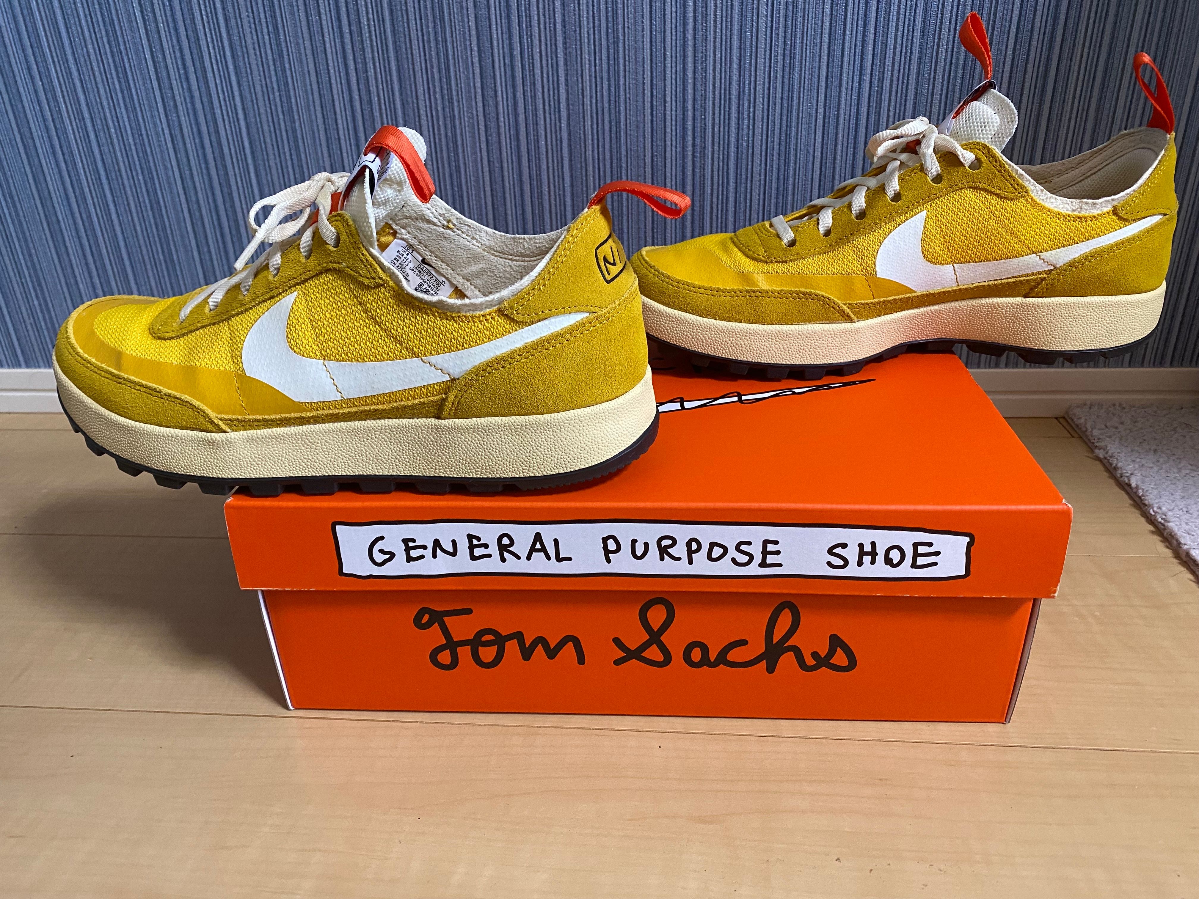 Tom Sachs × NikeCraft Women's General Purpose Shoe "Yellow / Archive"
