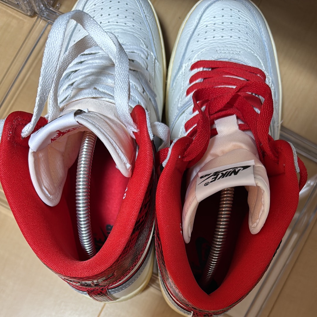 アウェイクニューヨーク × ナイキ ジョーダン エアシップ SP "ユニバーシティレッド"