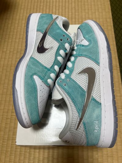 APRIL SKATEBOARDS × Nike SB Dunk Low Pro QS "White and Multi-Color"