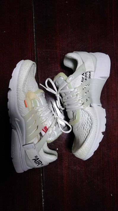 Off-White × Nike Air Presto "White/Black/Cone"