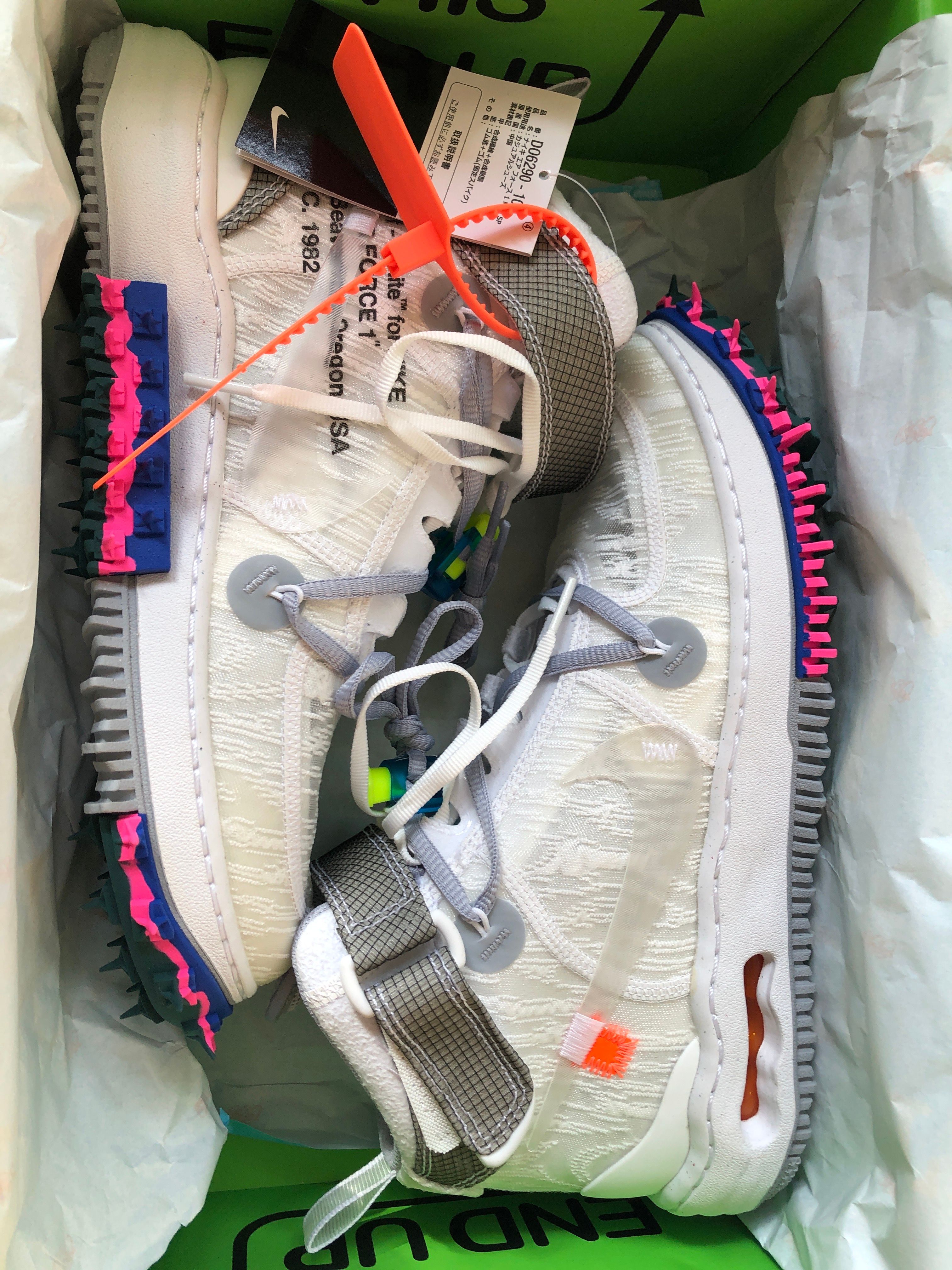 Off-White × Nike Air Force 1 Mid "White"