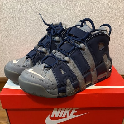 Nike Air More Uptempo '96 "Cool Grey/White/Midnight Navy"