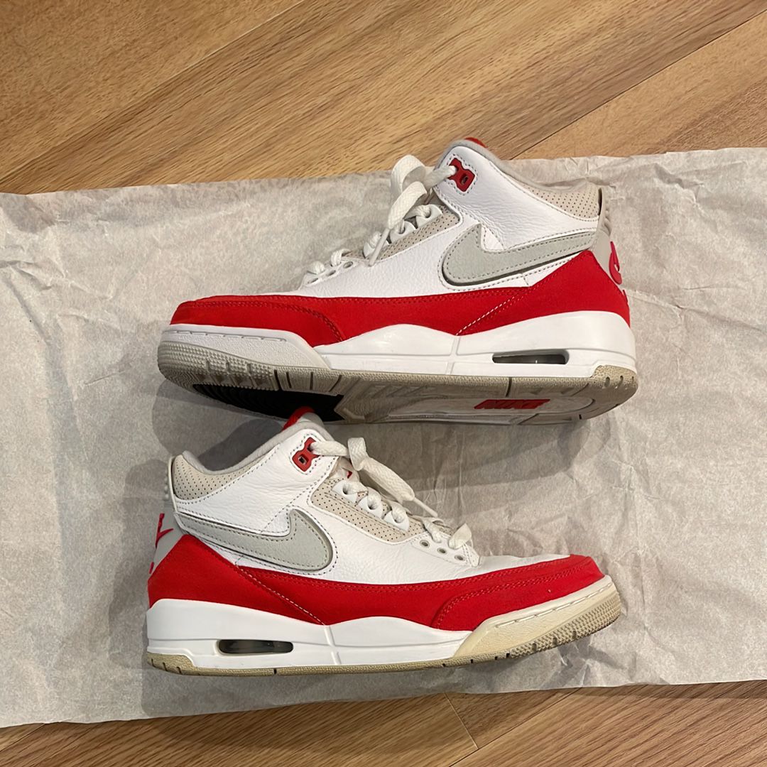 Nike Air Jordan 3 Retro "Tinker White/University Red"