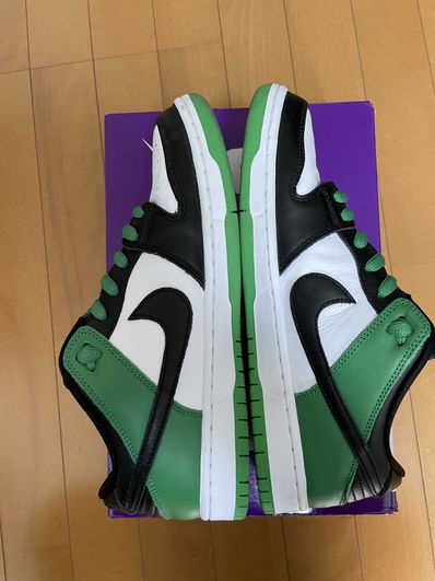 Nike SB Dunk Low Pro "Black and Classic Green"