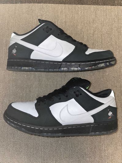 STAPLE × Nike SB Dunk Low "Pigeon Black/White"