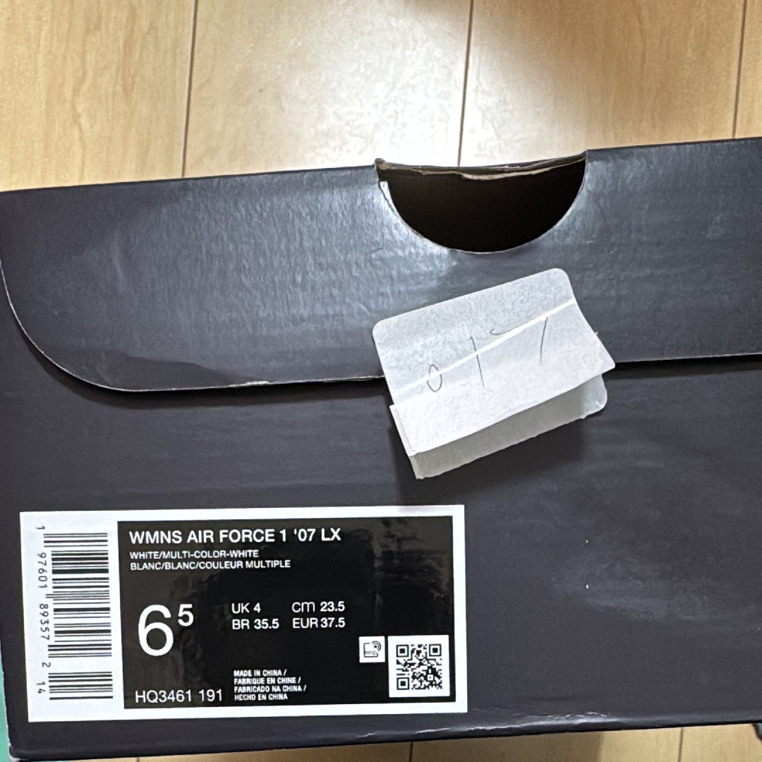 Nike Women's Air Force 1 '07 LX "White/Cool Grey/Multi Color"