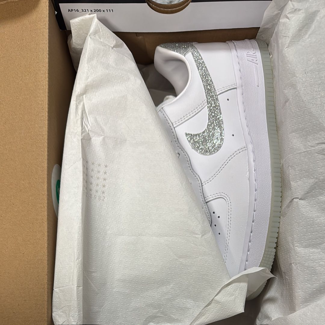 Nike Women's Air Force 1 '07 LX "White/Cool Grey/Multi Color"