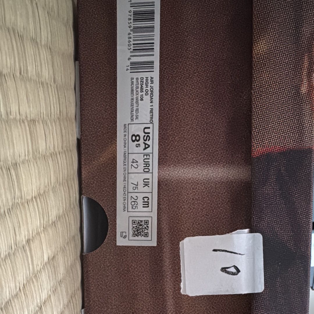 Nike Air Jordan 1 Retro High OG "Black Toe Reimagined"