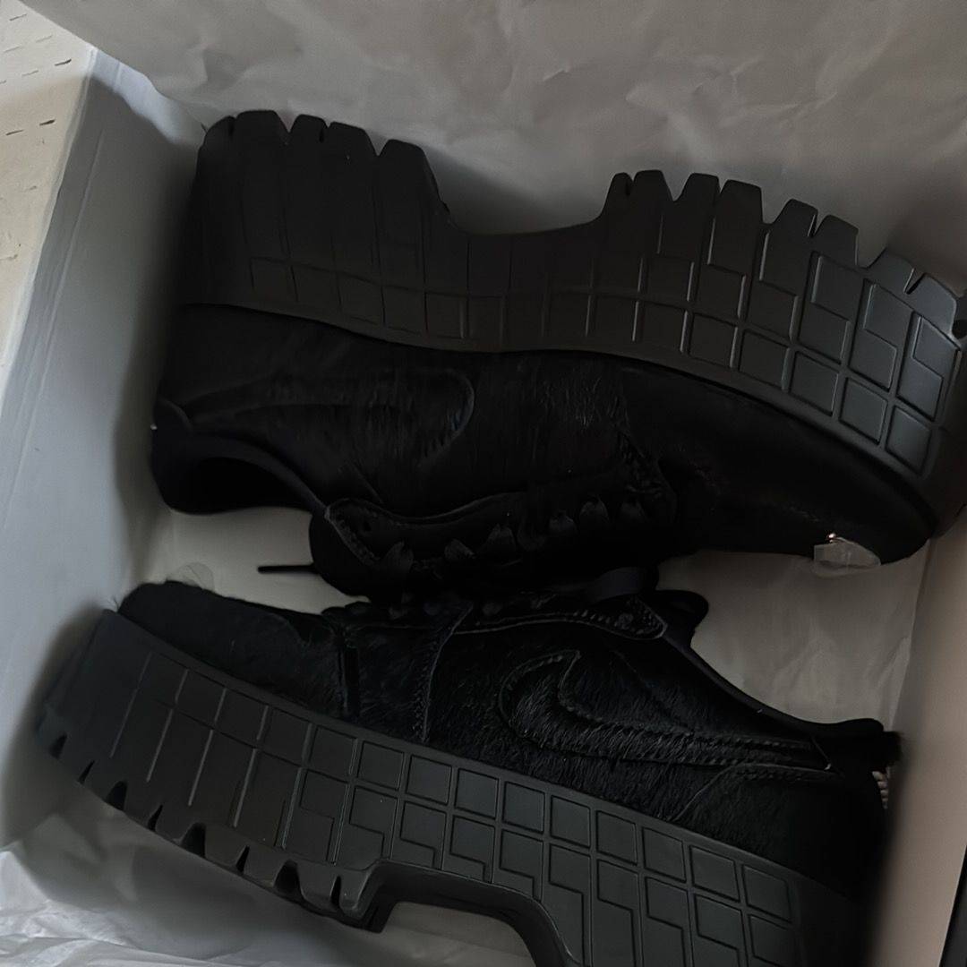 Nike Women's Air Jordan 1 Brooklyn Low "Black"