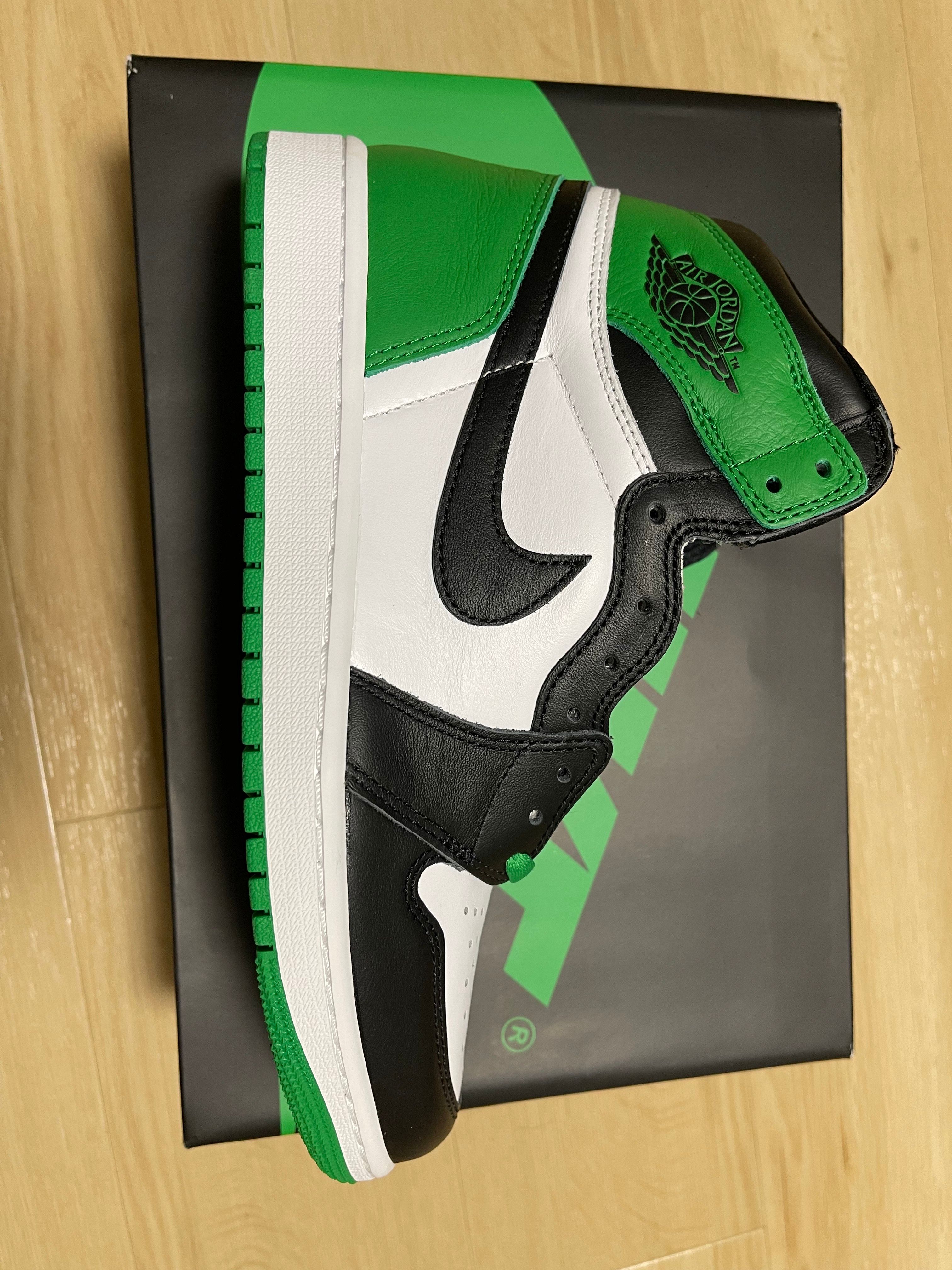 Nike Air Jordan 1 Retro High OG "Celtics/Black and Lucky Green" (2023)