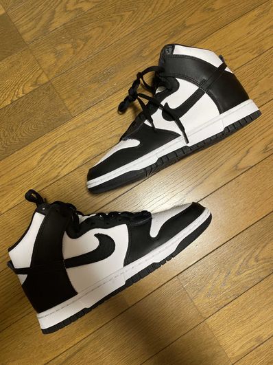 Nike Women's Dunk High "Black and White"