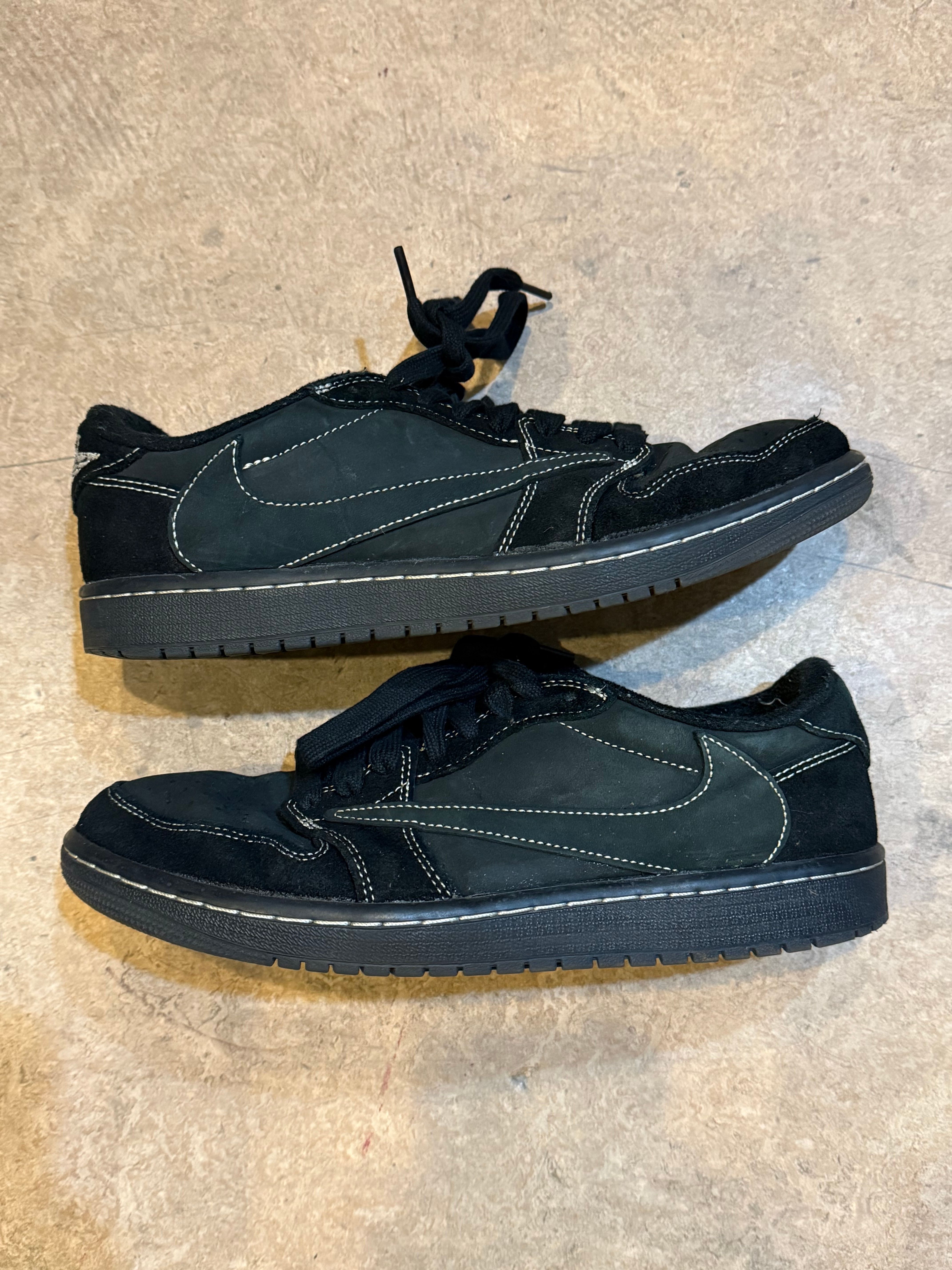 Travis Scott × Nike Air Jordan 1 Low OG SP "Black Phantom"