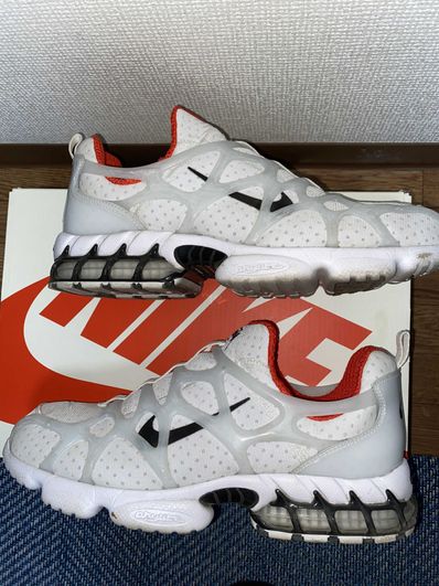 Stussy × Nike Air Zoom Kukini "White/Red"