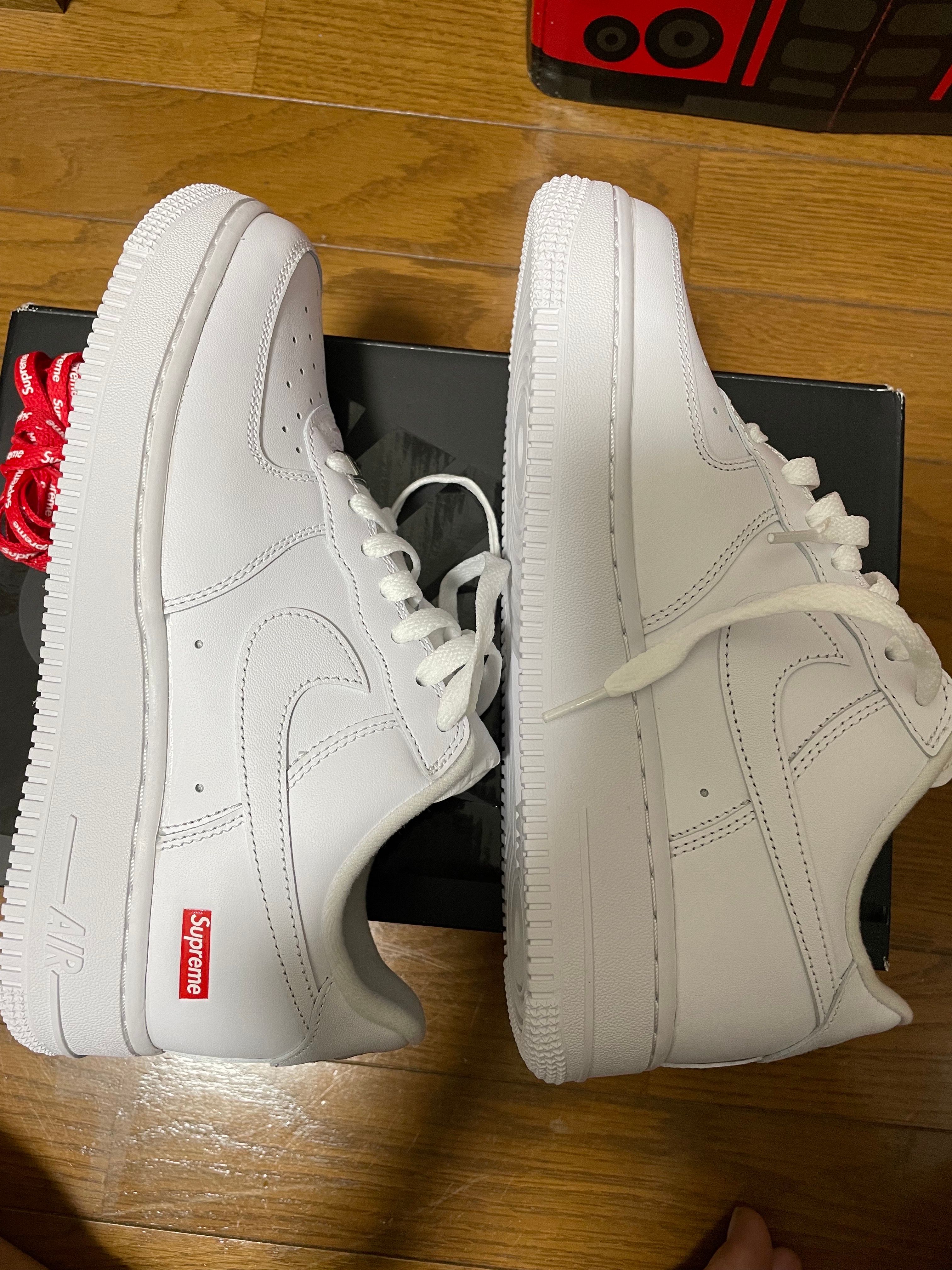 Supreme × Nike Air Force 1 Low "White"