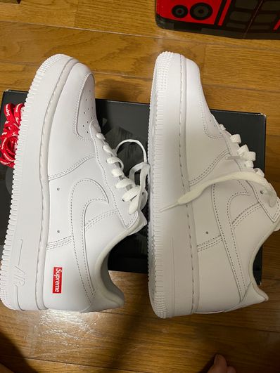 Supreme × Nike Air Force 1 Low "White"