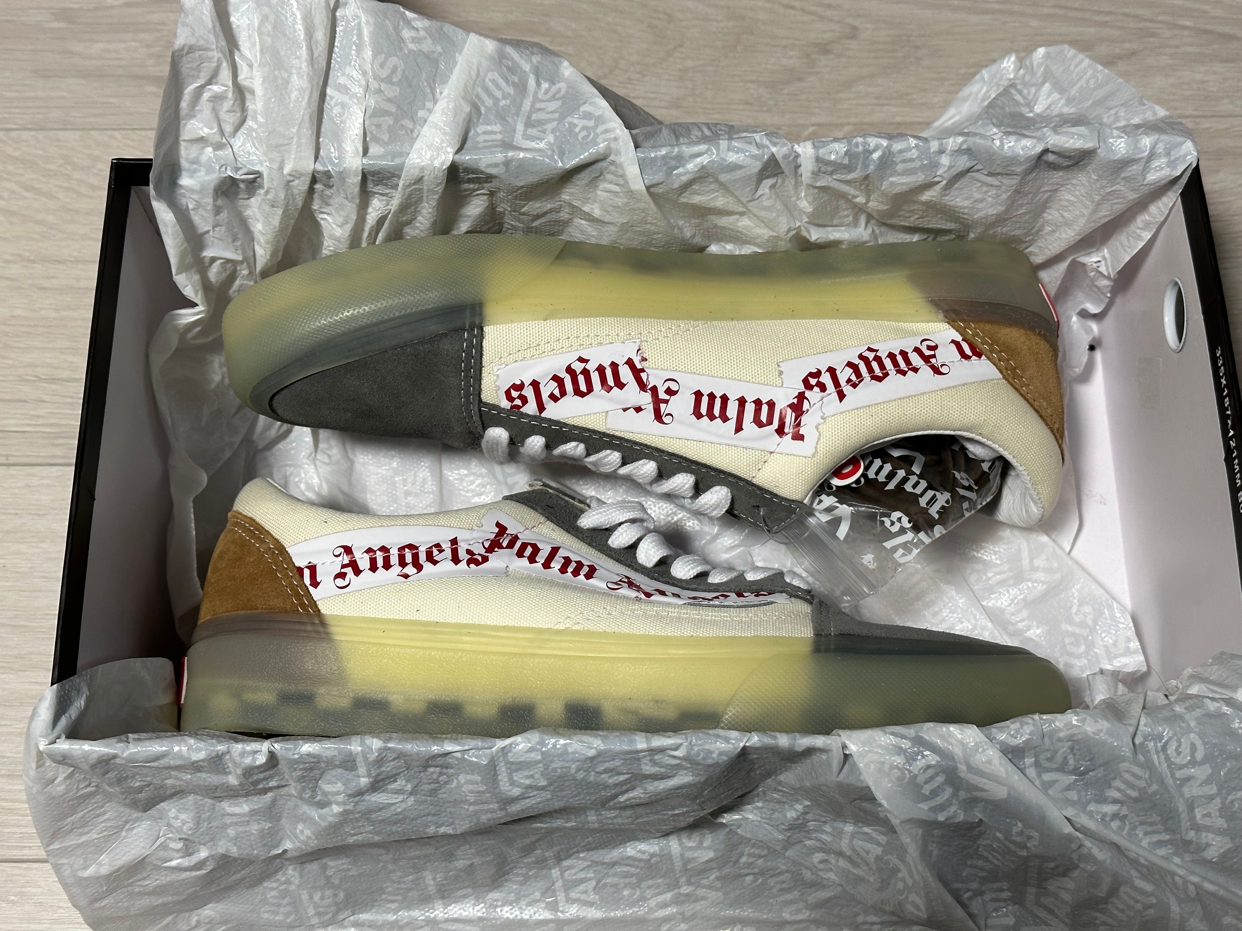 Palm Angels × Vans Vault Old Skool LX "Pewter & Chipmunk"