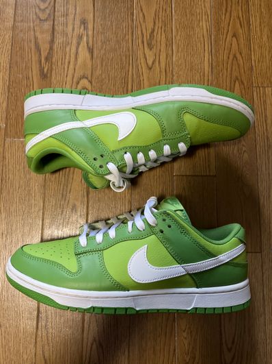 Nike Dunk Low "Chlorophyll/White/Vivid Green"