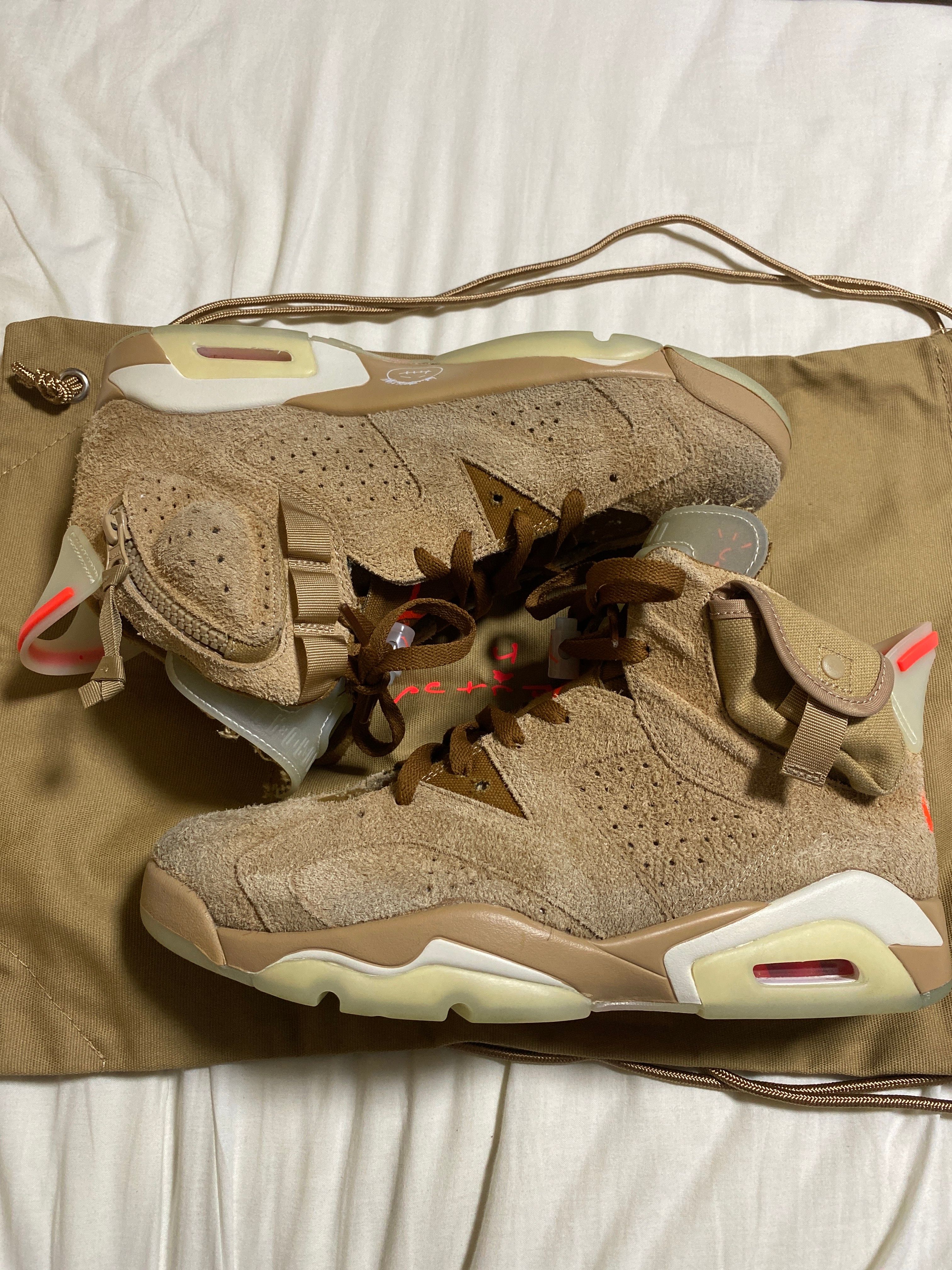 Travis Scott × Nike Air Jordan 6 "British Khaki"